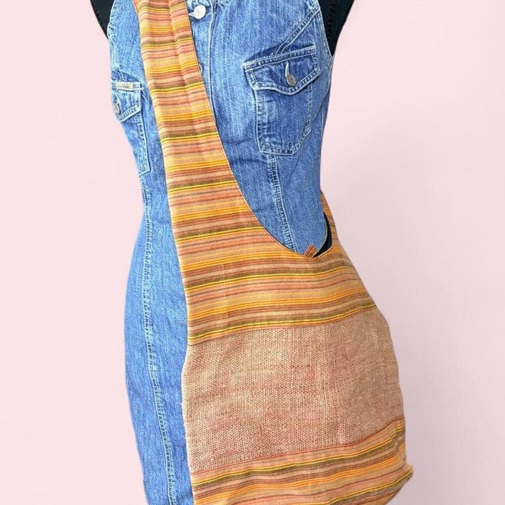 Earth Divas Fair Trade handmade crossbody sling bag boho festival hippie earthy